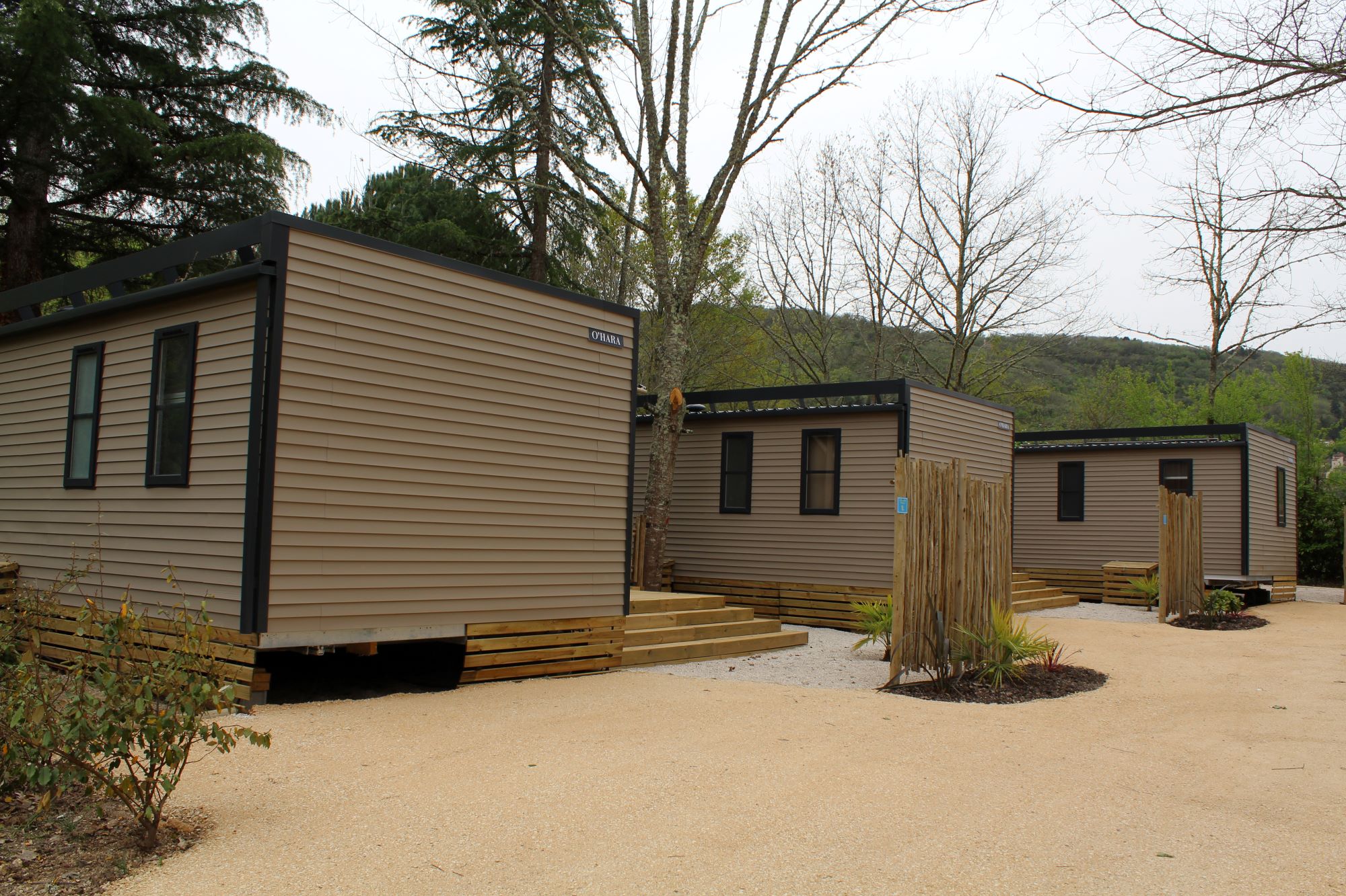 Mobile-home Confort 32m² 3 bedrooms + Half-covered terrace – TV