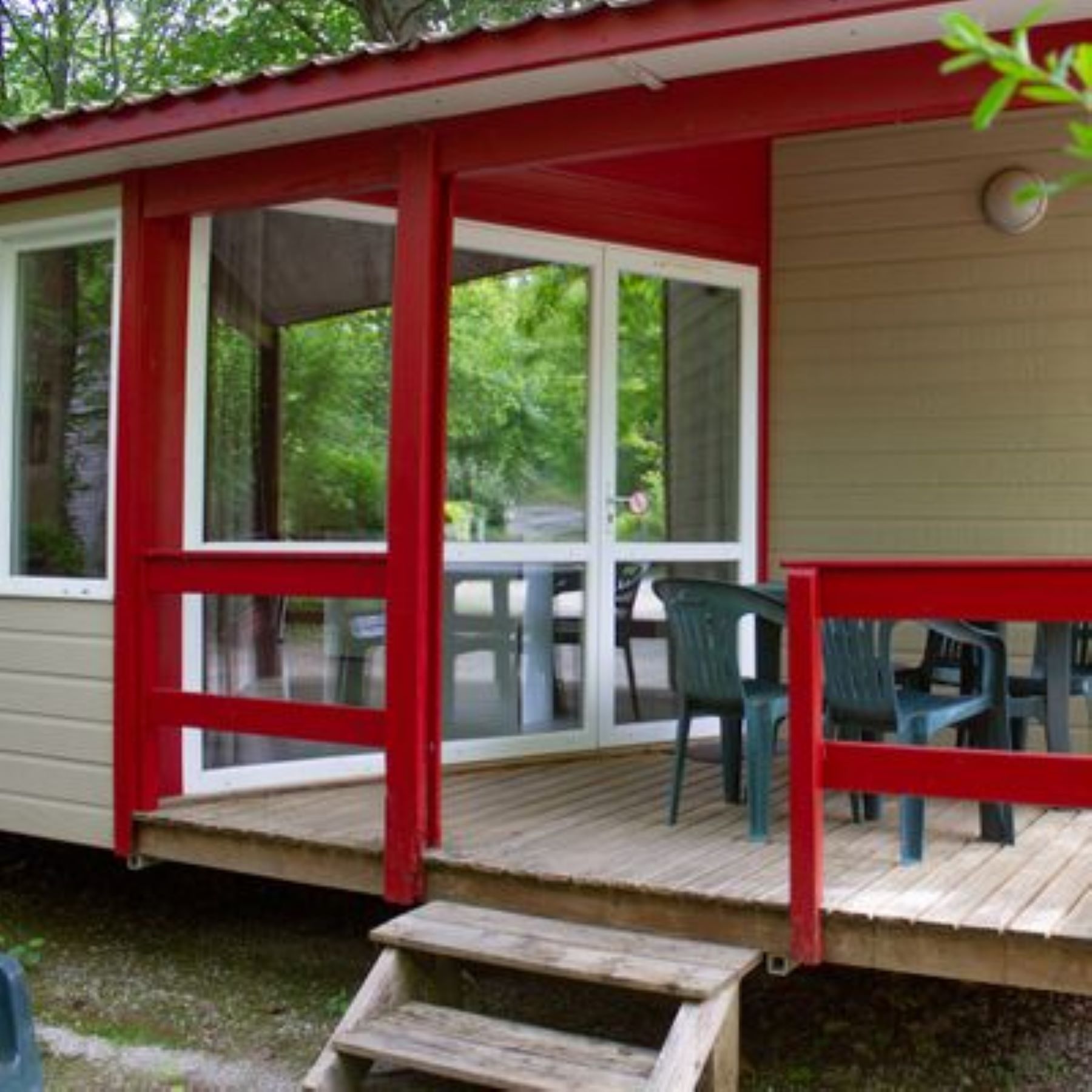 Chalet Confort 27m² 2 bedrooms + covered terrace 10m² – TV*