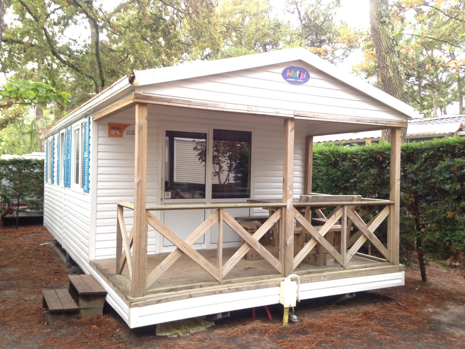 Mobile-home Standard Eden 27m² 2 bedrooms + covered terrace 10m² – TV